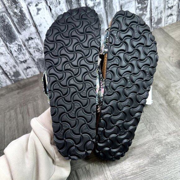 Birkenstock Siena Rivot Logo Festive Weave EURO 38/Women 7 Plaid Slide Sandals - Picture 8 of 8